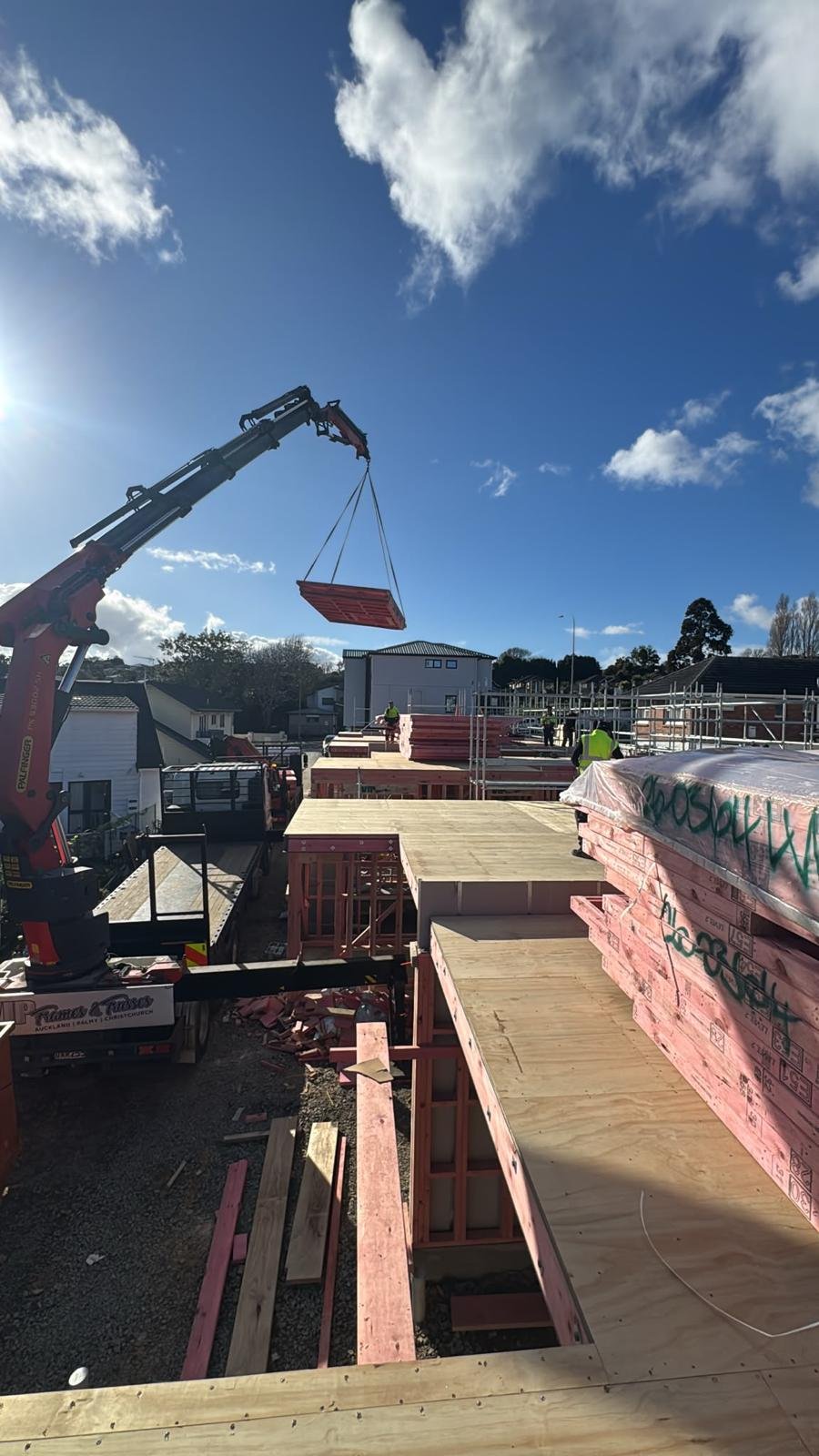 Townhouse development construction Berwick VIC
