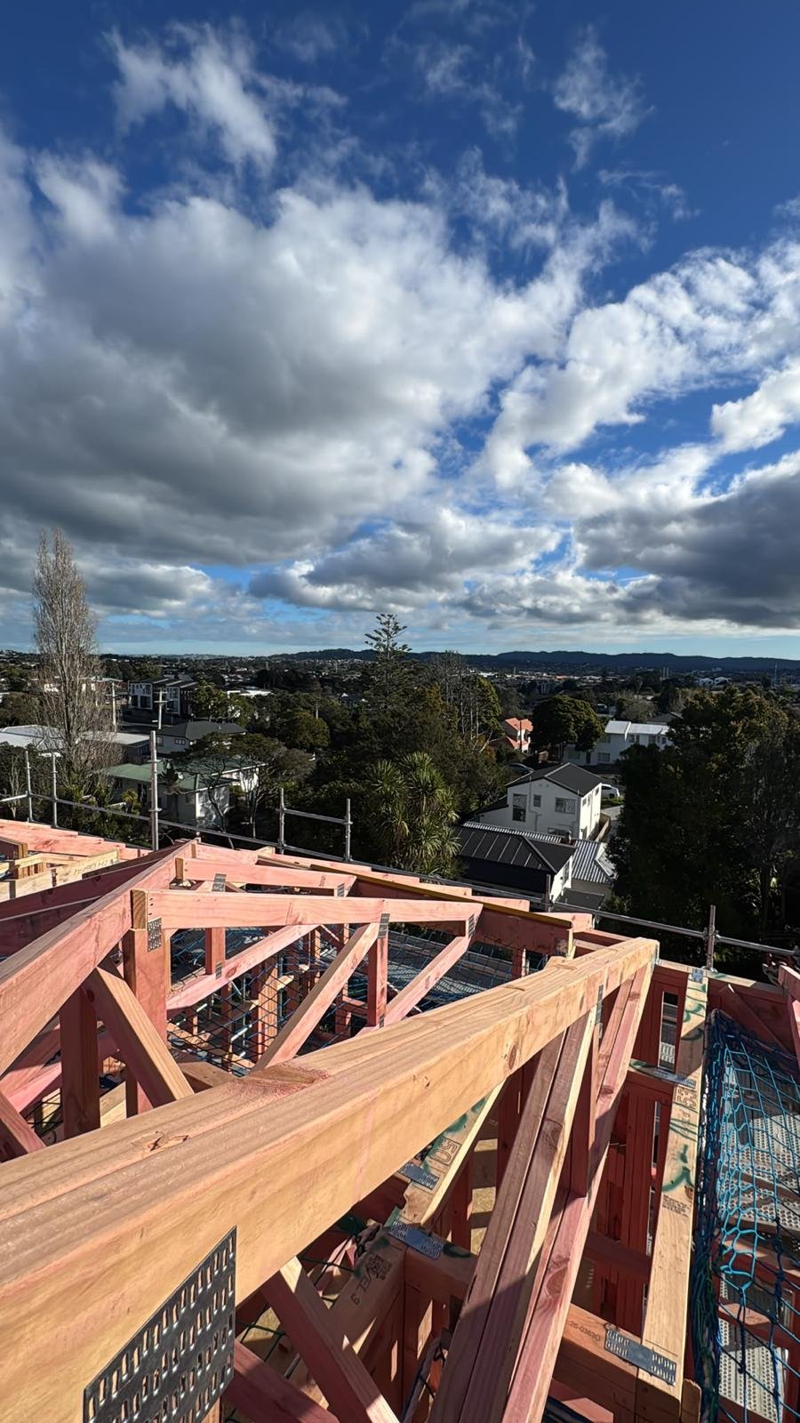 Completed commercial building compliant with Australian Standards